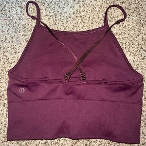 - Purple Size 4 Lululemon sports bra